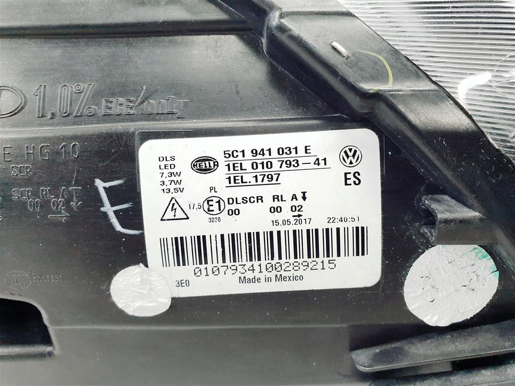 Frontscheinwerfer VW Beetle 5c1 5C1941031E LED Links Scheinwerfer Headlight SCH3217113414as