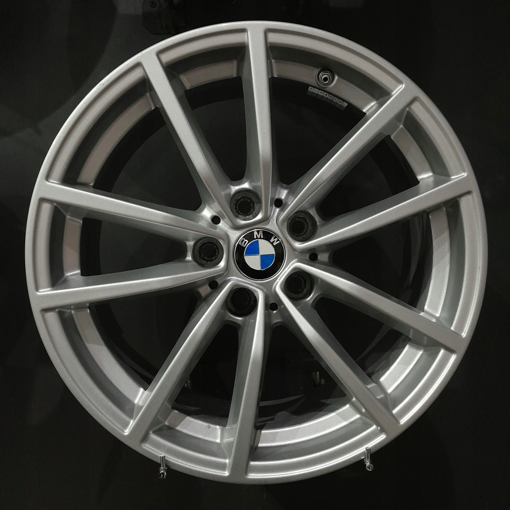 4x Alufelge 17 Zoll 7.5" 5x112 30ET Glanz Silber 6859025 BMW 3 G21 G20 Rim Wheel FEL9457612350fz