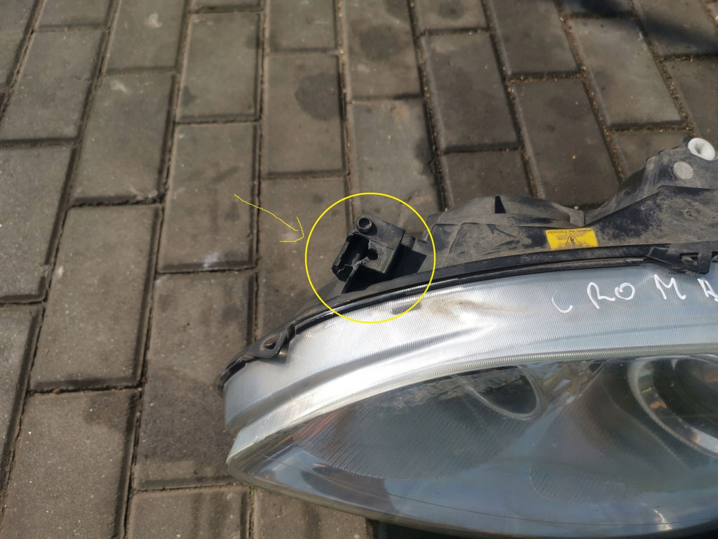 Frontscheinwerfer Fiat Croma 51801272 Xenon Links Scheinwerfer Headlight SCH1222588622rn