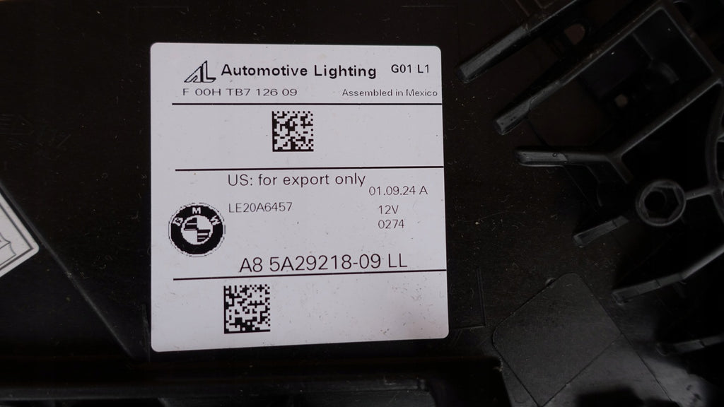 Frontscheinwerfer BMW X3 G01 G02 5A29218-09 Laser Rechts Scheinwerfer Headlight SCH9427753922na