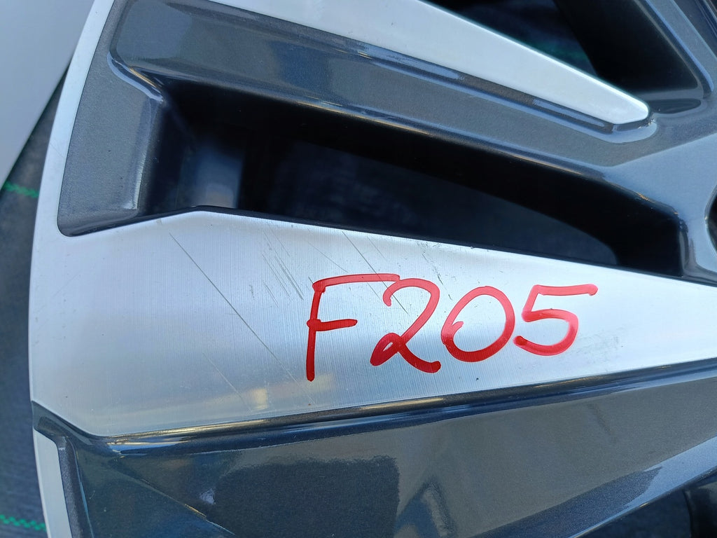 1x Alufelge 19 Zoll 7.0" 5x108 38ET 9809685477 Peugeot 3008 Rim Wheel