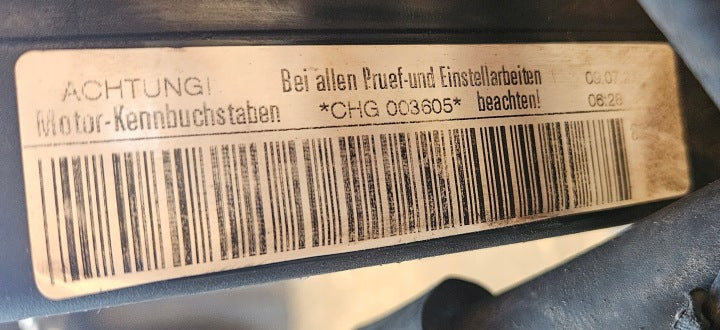 Motor Audi Seat Skoda VW I CHG 1.6 FSI 90PS 66kW Benzin Engine Komplett MOT5724442727ih