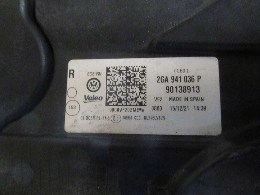 Frontscheinwerfer VW T-Roc T Roc Troc 2GA941036P LED Rechts Headlight