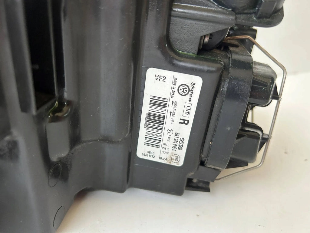 Frontscheinwerfer VW Polo 6R1941016E Rechts Scheinwerfer Headlight