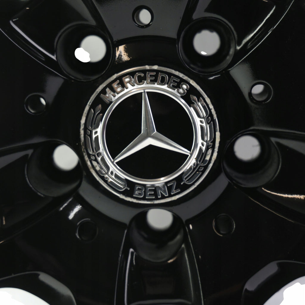 1x Alufelge 18 Zoll 8.5" 5x112 48ET Glanz A2124010300 Mercedes-Benz W212 FEL6154007353ws