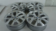 Laden Sie das Bild in den Galerie-Viewer, 4x Alufelge 17 Zoll 6.5" 5x112 39ET Glanz Silber 6856076 BMW Rim Wheel FEL5745085621bx