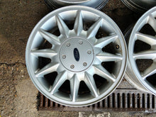Laden Sie das Bild in den Galerie-Viewer, 4x Alufelge 16 Zoll 6.0" 4x108 49 5ET Glanz Silber Ford I Rim Wheel FEL9297206482kz