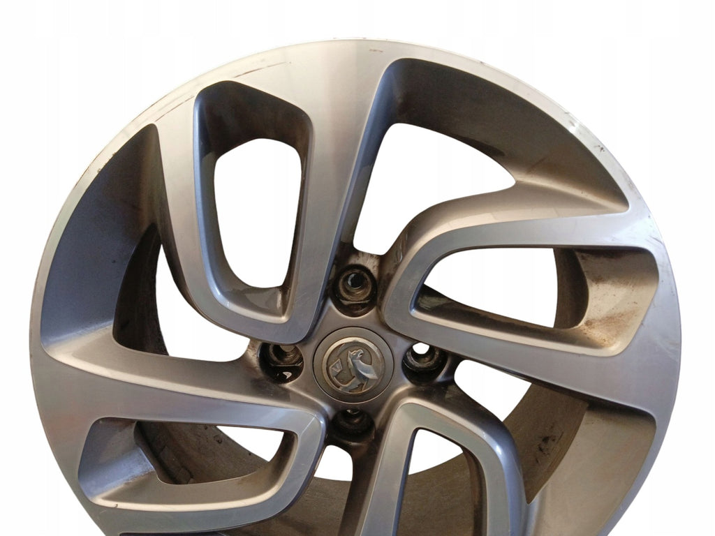 1x Alufelge 16 Zoll 6.5" 4x108 20ET Glanz Silber 39007897 Opel Crossland X FEL7153256604wd