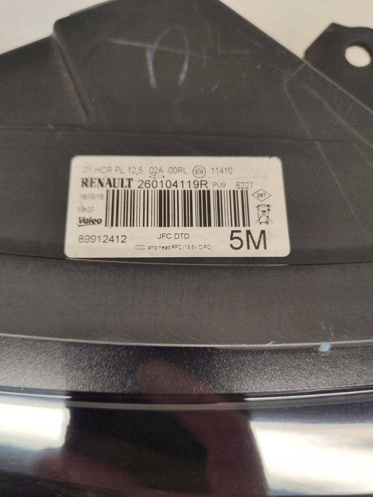 Frontscheinwerfer Renault Espace 260104119R Full LED Rechts Headlight SCH5280022802jq