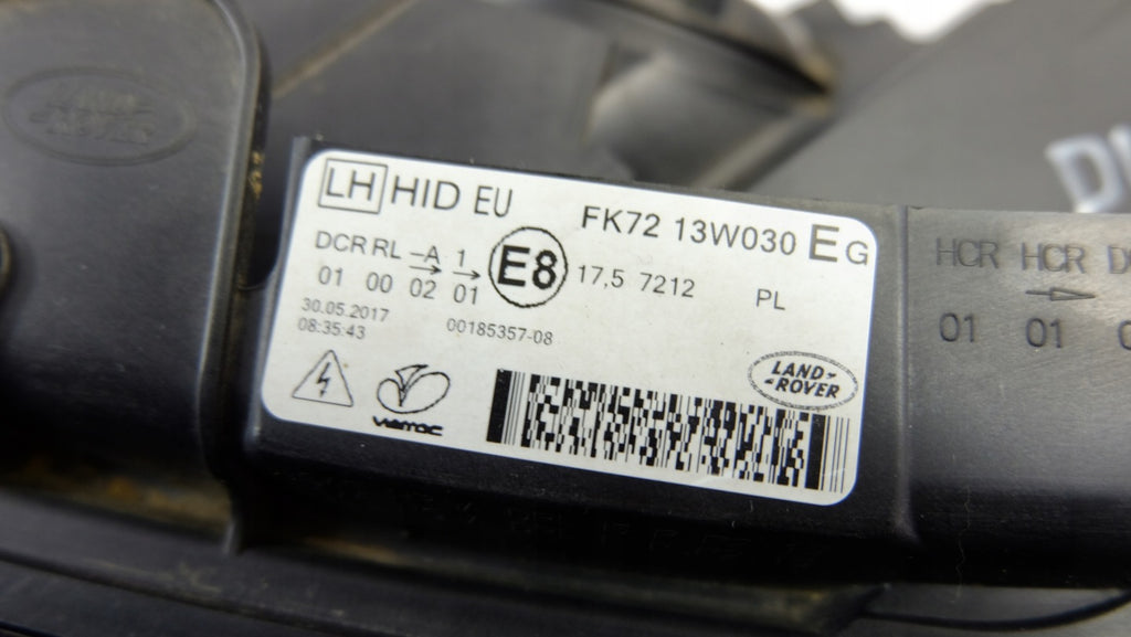 Frontscheinwerfer Land Rover I Sport Discovery FK7213W030EG Xenon Links SCH6791960389va