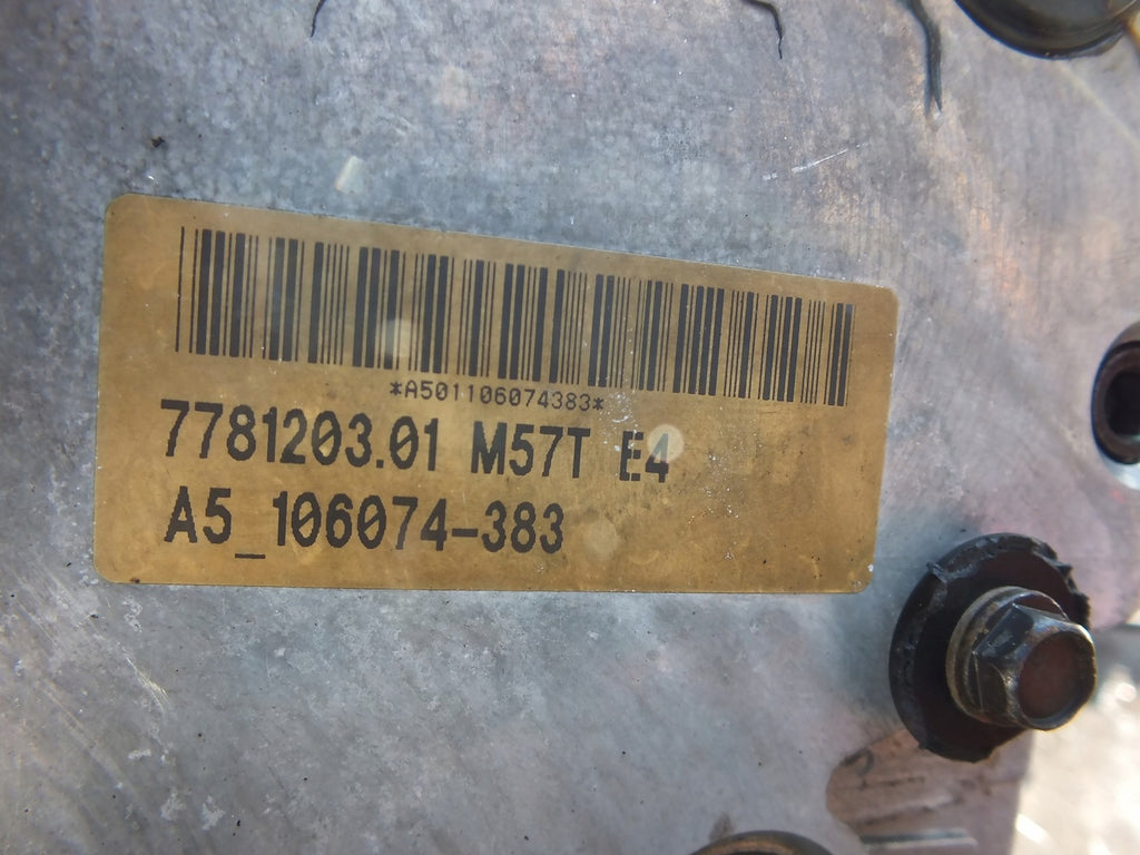 Motor BMW E60 E61 M57T 2.5 177PS 214TKm 2005 Diesel Engine Komplett