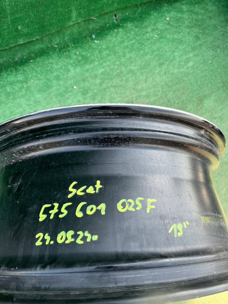 1x Alufelge 19 Zoll 8.0" 5x112 45ET Glanz Schwarz 575601025F Seat Ateca FEL2626278636mv