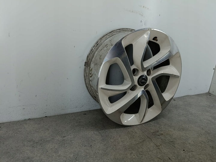 1x Alufelge 16 Zoll 6.5" 4x100 5XJ16ET40 Opel Corsa E Rim Wheel FEL7742157323uv