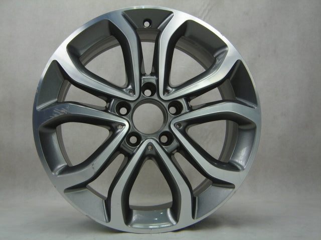 1x Alufelge 17 Zoll 7.0" 5x112 38ET Glanz Graphit A2054010200 Mercedes-Benz W205 FEL3389497304jc
