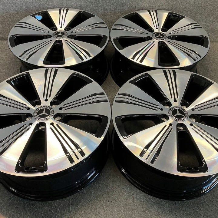 4x Alufelge 18 Zoll 7.5" 5x112 53 5ET A2434010100 Mercedes-Benz Eqa Rim Wheel FEL6600050272qh