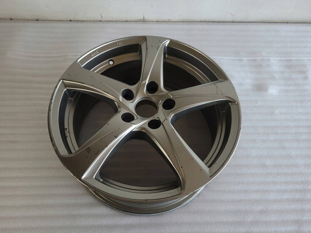 1x Alufelge 17 Zoll 7.5" 5x115 45ET Glanz Silber 0P101 Opel Astra J Zafira C