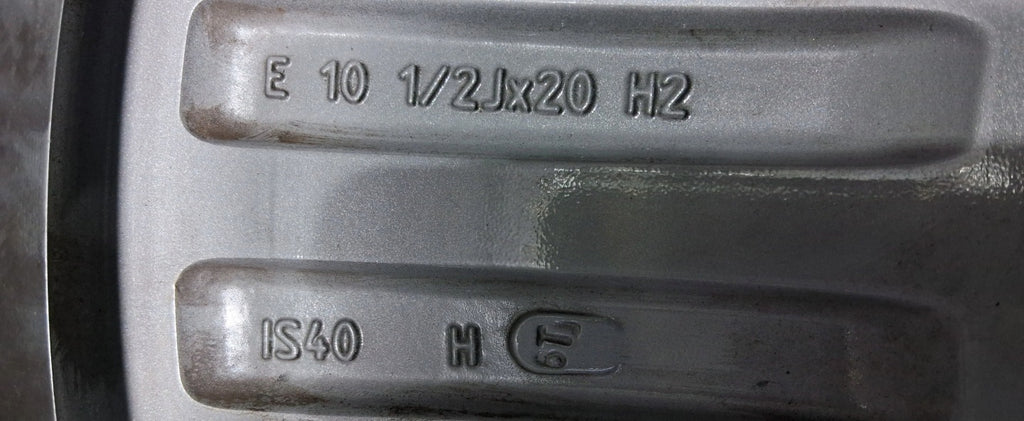 1x Alufelge 20 Zoll 10.5" 5x112 40ET Glanz Grau 6883754 BMW Rim Wheel FEL4238511316tk