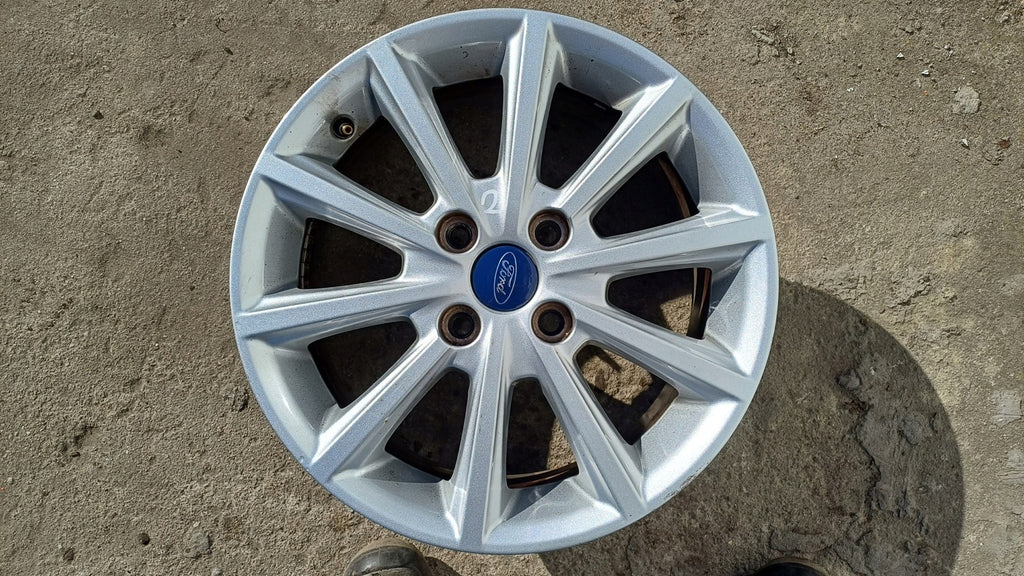 1x Alufelge 16 Zoll 6.5" 4x108 47 5ET H1BC-1007-B1A Ford Fiesta Rim Wheel