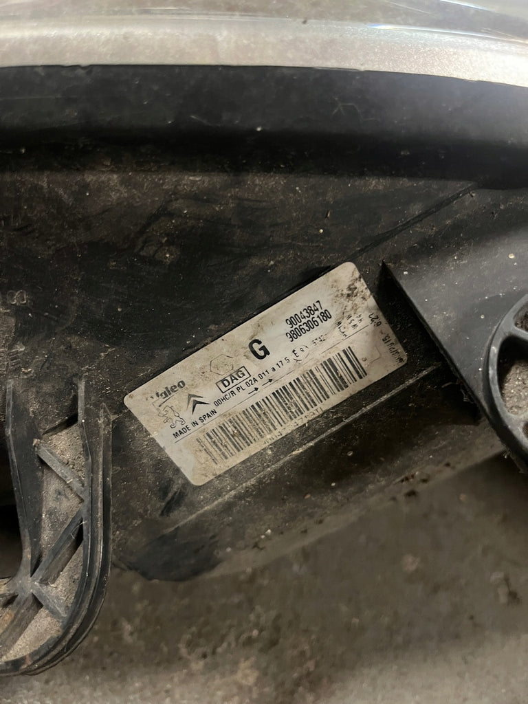Frontscheinwerfer Citroën Berlingo 9806306180 Links Scheinwerfer Headlight SCH8875894409ph