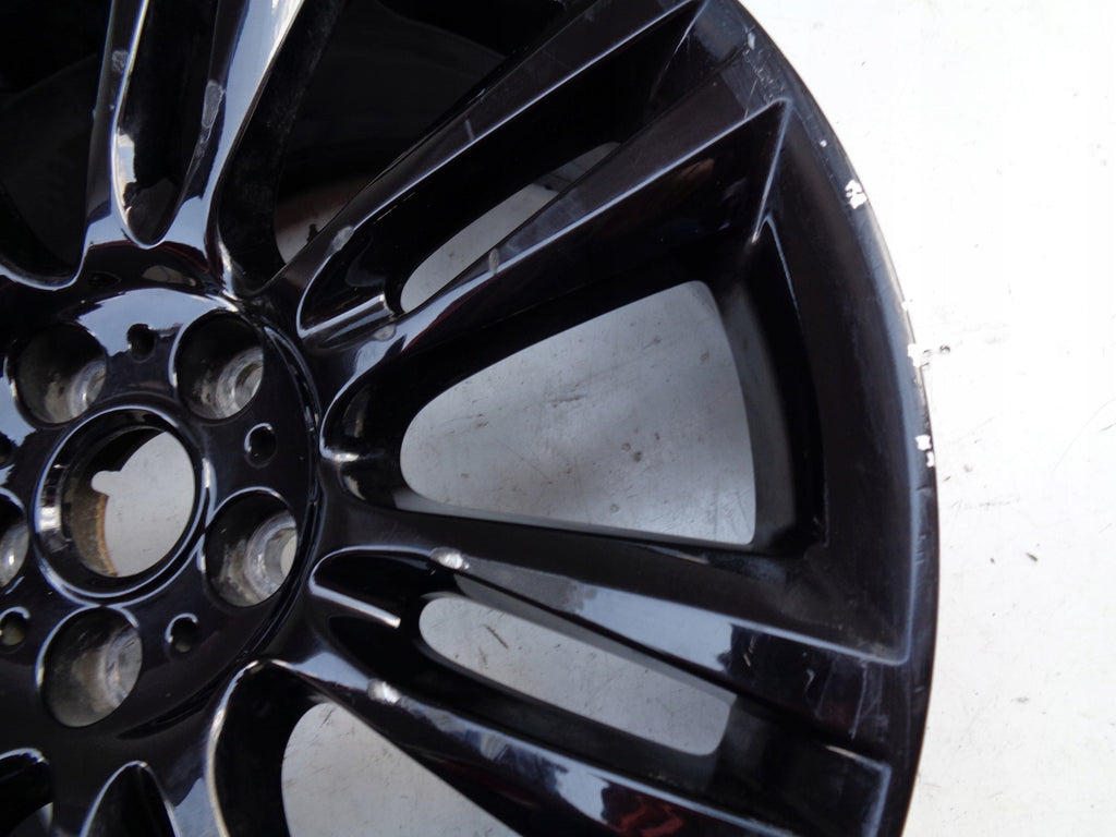 1x Alufelge 18 Zoll 7.5" 5x108 46ET Glanz Schwarz GX73-1007-SA Jaguar Rim Wheel