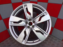 Load image into Gallery viewer, 1x Alufelge 21 Zoll 9.5" 5x112 31ET Glanz Silber 4M0601025K Audi Q7 Rim Wheel FEL4052886065ly