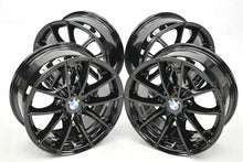Load image into Gallery viewer, 4x Alufelge 17 Zoll 7.5" 5x120 32ET Glanz Schwarz 6787575 BMW F26 X3 F25 FEL6171513667dn
