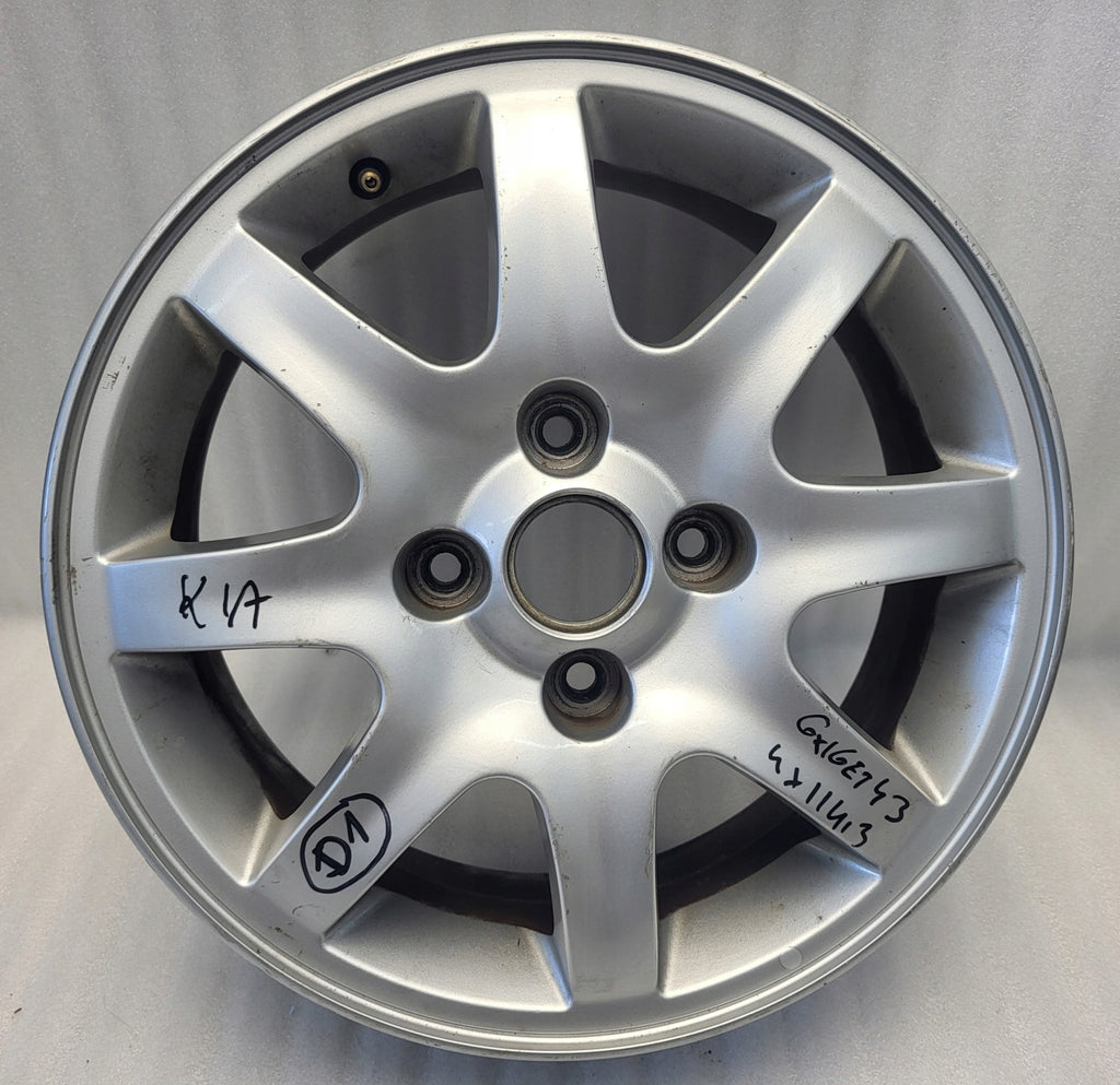 1x Alufelge 16 Zoll 6.0" 4x100 43ET 52910-2F500 529102F500 MA-DAR81 Kia Rio Iii FEL8987877301rz