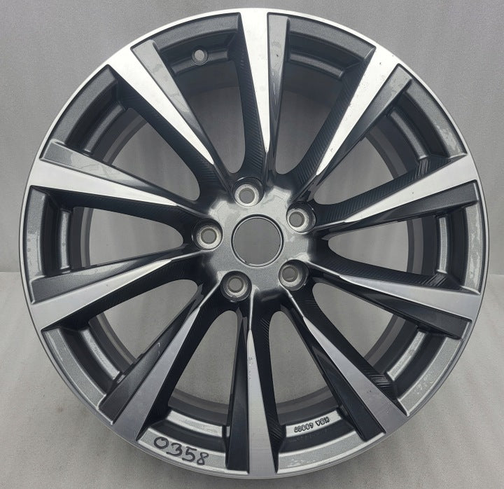 1x Alufelge 19 Zoll 7.0" 5x114.3 40ET 8201539754 KE4094E400 Mg X-Trail I Qashqai FEL9032650942pw