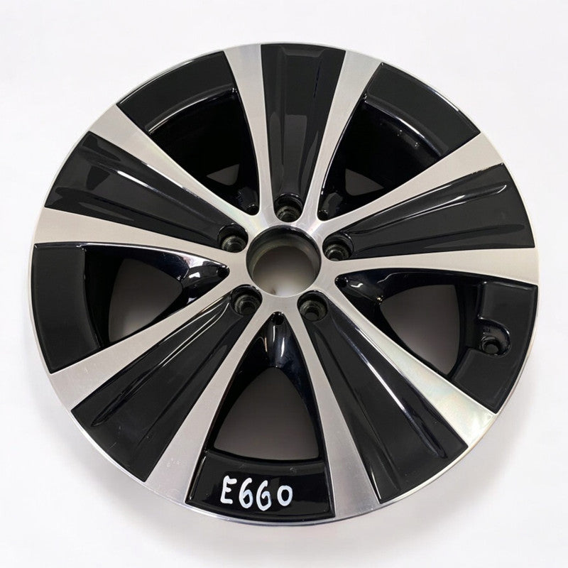 1x Alufelge 18 Zoll 8.0" 5x112 43ET Glanz Schwarz A2134013700 Mercedes-Benz W213