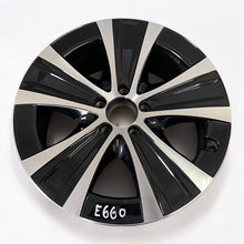 Laden Sie das Bild in den Galerie-Viewer, 1x Alufelge 18 Zoll 8.0&quot; 5x112 43ET Glanz Schwarz A2134013700 Mercedes-Benz W213