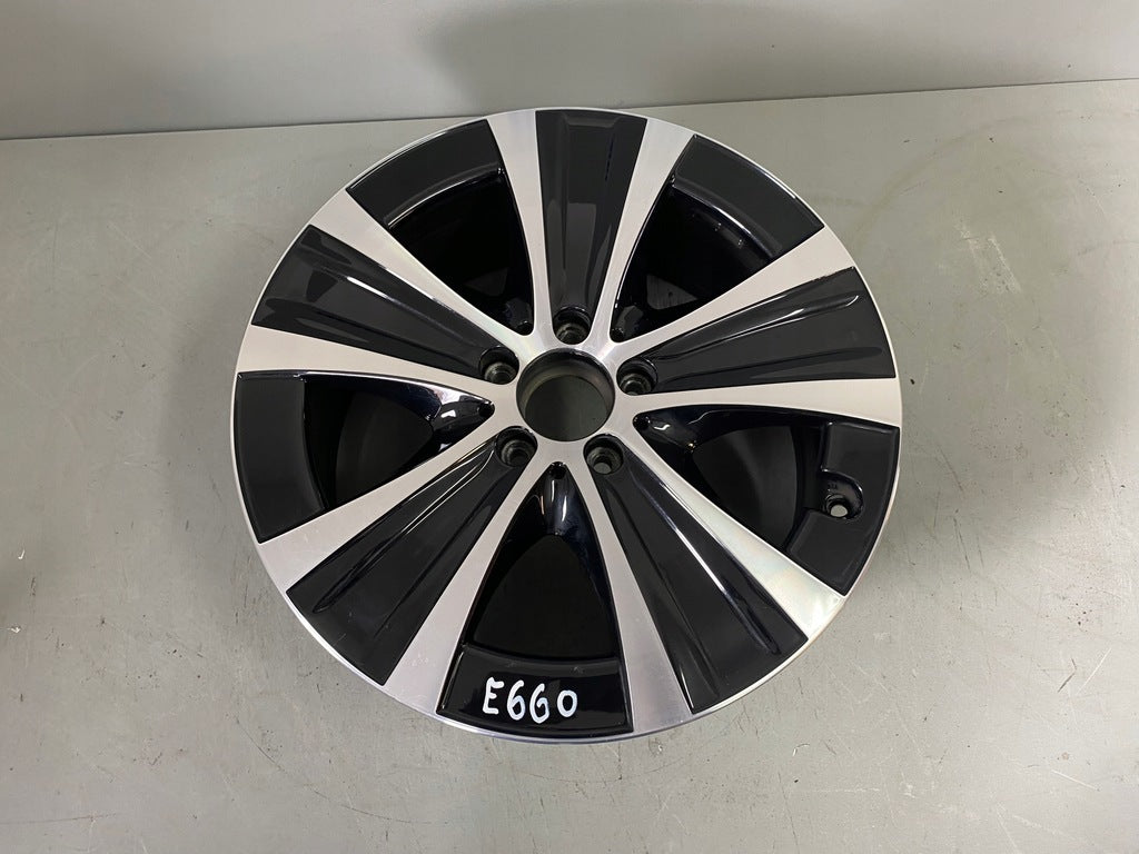 1x Alufelge 18 Zoll 8.0" 5x112 43ET Glanz Schwarz A2134013700 Mercedes-Benz W213 FEL2866825309pf