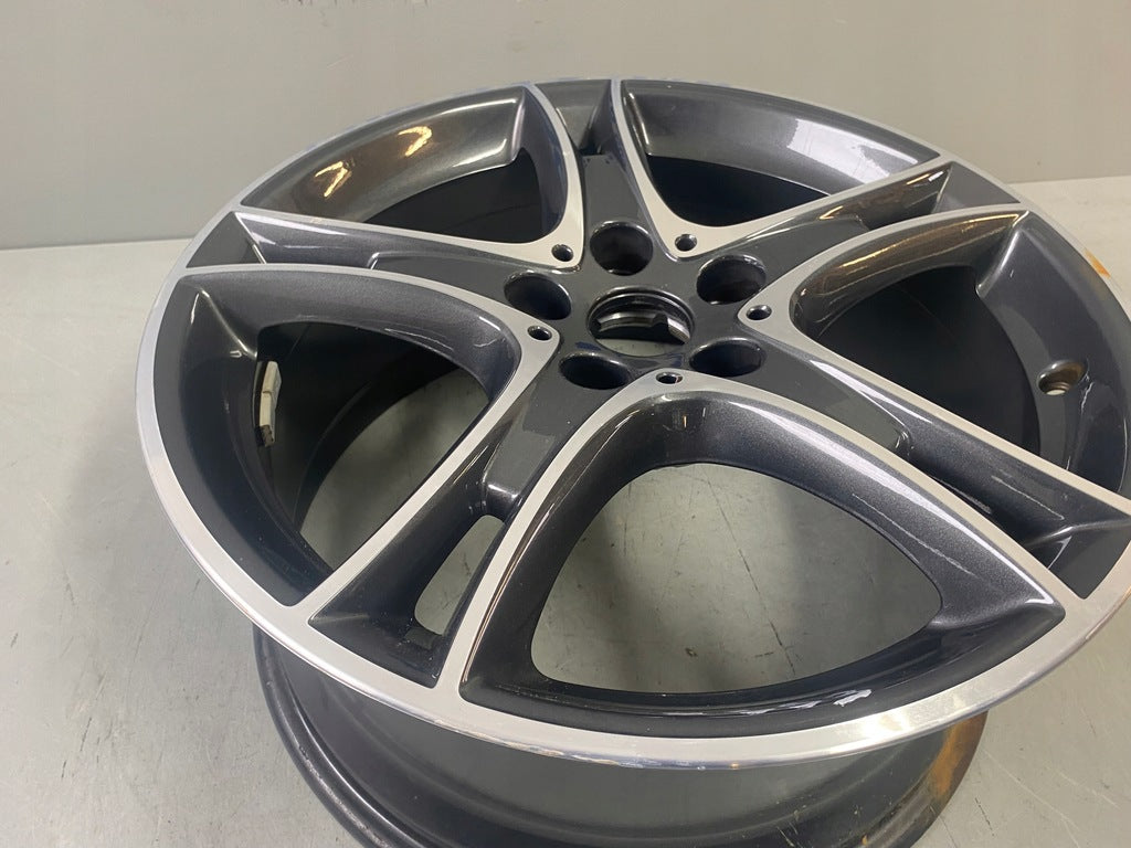 1x Alufelge 18 Zoll 8.0" 5x112 57ET Glanz Grau 6855092 BMW F45 F46 Mg Rim Wheel FEL7551008460en