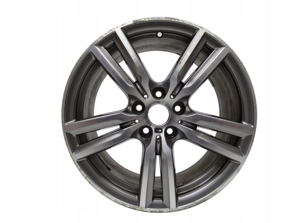1x Alufelge 18 Zoll 8.0" 5x112 57ET Glanz Grau 7848602 BMW 2 F45 F46 Mg FEL7532997101si