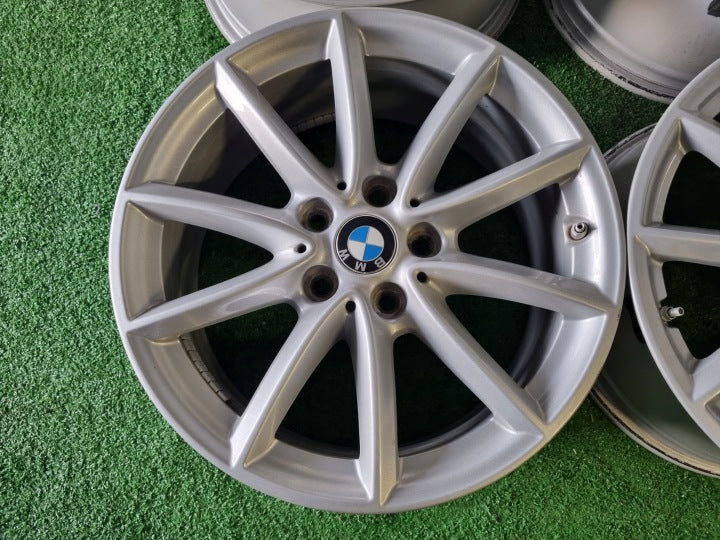 4x Alufelge 17 Zoll 7.5" 5x112 52ET Glanz Silber 6856061 BMW F45 F39 X1 F48 F46 FEL9935764435ey