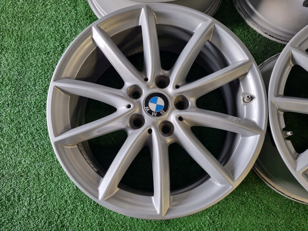4x Alufelge 17 Zoll 7.5" 5x112 52ET Glanz Silber 6856061 BMW F45 F39 X1 F48 F46 FEL9935764435ey