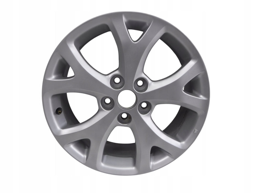 1x Alufelge 17 Zoll 6.5" 5x114.3 52 5ET Glanz Schwarz Mazda 3 5 Rim Wheel FEL7502011711jh