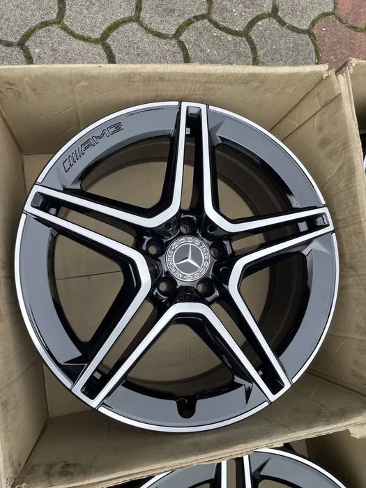 4x Alufelge 19 Zoll 8.0" 5x112 38ET Glanz Silber A2534015300 Mercedes-Benz Vito FEL9207728213pn
