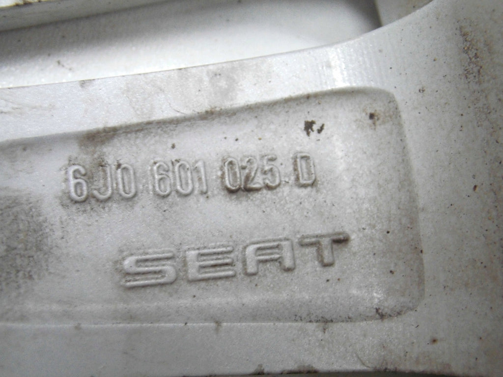 1x Alufelge 16 Zoll 7.0" 5x100 43ET 6J0601025D Seat Ibiza Rim Wheel