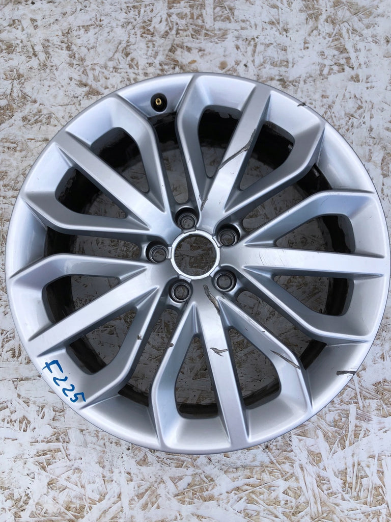 1x Alufelge 19 Zoll 7.5" 5x112 33ET Glanz Silber 4G0601025P Audi A6 C7 Rim Wheel