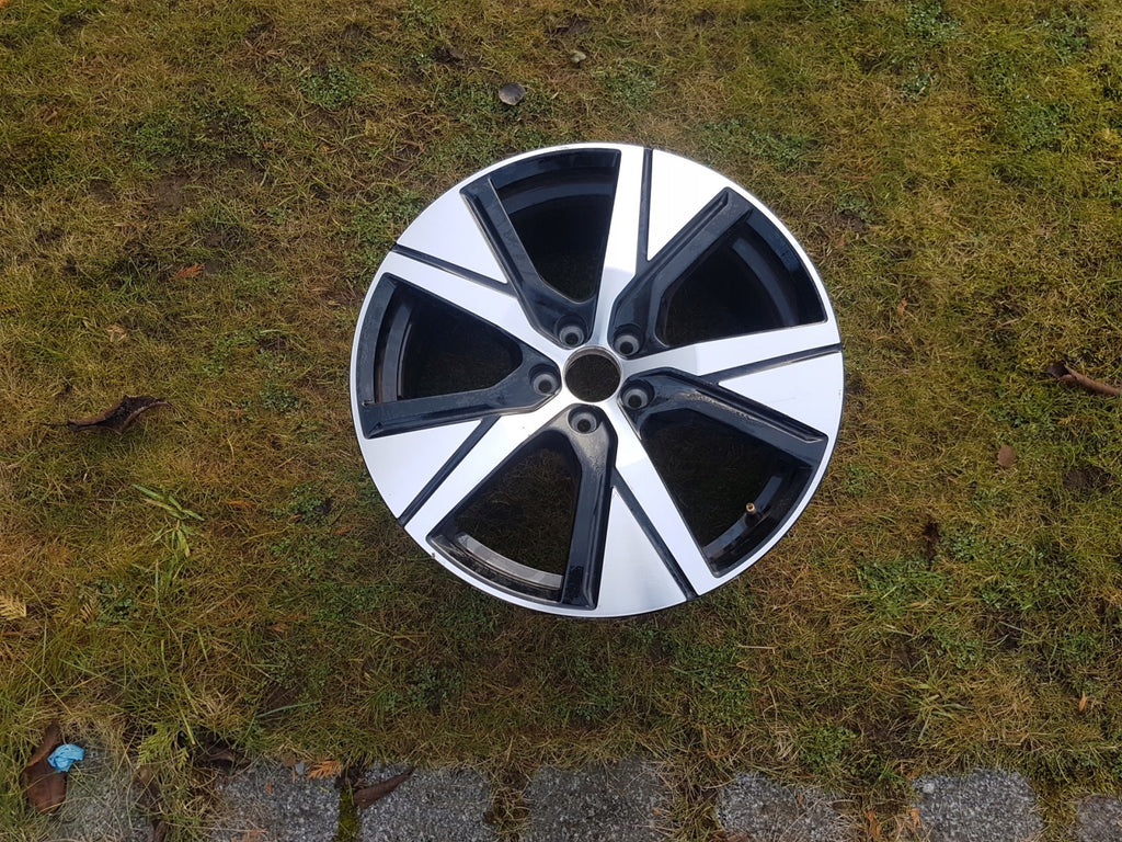 1x Alufelge 19 Zoll 8.5" 5x108 56ET Glanz Schwarz 32134537 Volvo Xc40 Rim Wheel FEL7728442775mm
