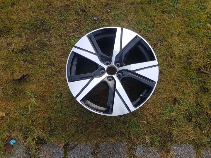 1x Alufelge 19 Zoll 8.5" 5x108 56ET Glanz Schwarz 32134537 Volvo Xc40 Rim Wheel FEL7728442775mm