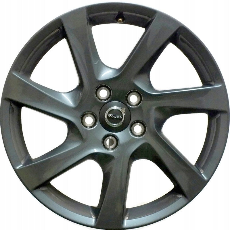1x Alufelge 17 Zoll 7.0" 5x108 50ET Glanz Graphit 31400291 Volvo Rim Wheel