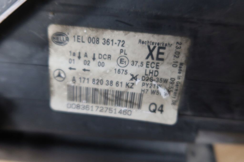 Frontscheinwerfer Mercedes-Benz Slk A1718203861 Xenon Rechts Headlight