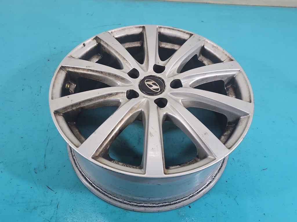 1x Alufelge 17 Zoll 7.0" 5x114.3 45ET Silber Hyundai I I40 Rim Wheel FEL6604194770vv