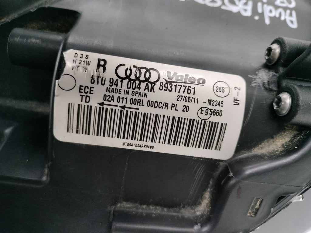 Frontscheinwerfer Audi A5 8T0941004AK Xenon Rechts Scheinwerfer Headlight