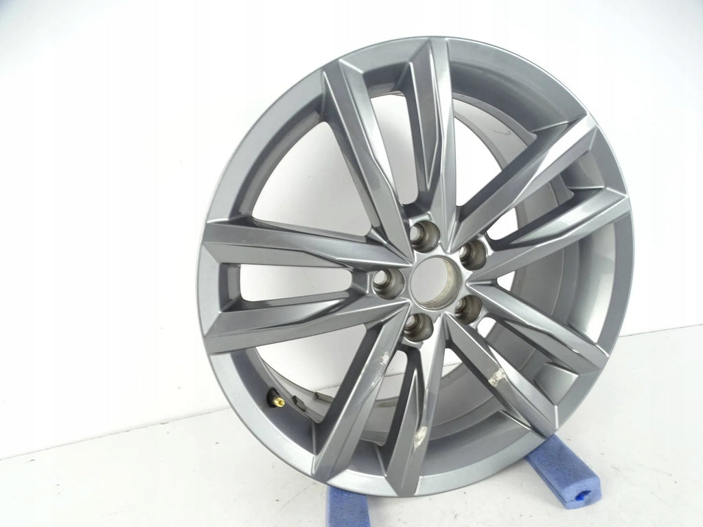 1x Alufelge 17 Zoll 7.0" 5x100 51ET Glanz Silber 2G0601025B, 2G0601025J VW Polo