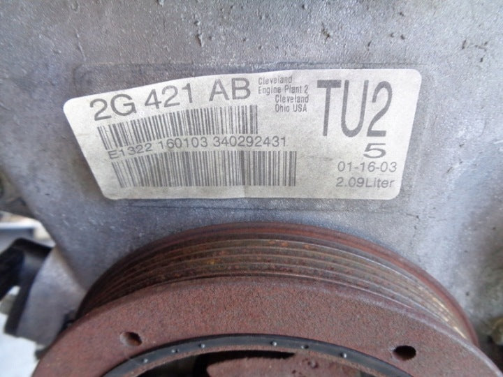 Motor Jaguar X Type 2G421AB 2.1 115TKm 2003 Benzin Engine Unkomplett MOT1890837885td