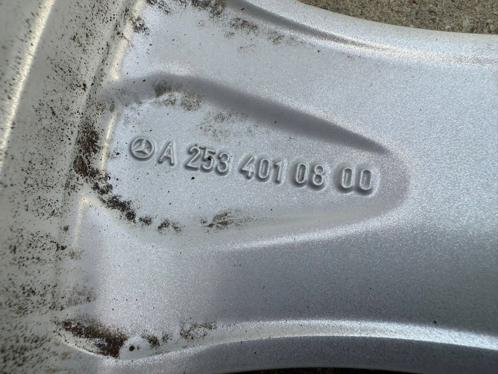 4x Alufelge 18 Zoll 8.0" 5x112 38ET Silber A2534010800 Mercedes-Benz Rim Wheel FEL1268525204vk