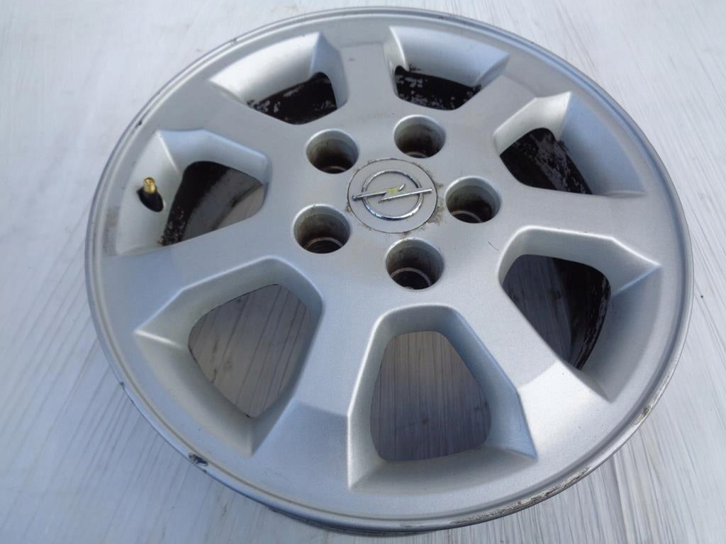 1x Alufelge 15 Zoll 6.0" 5x110 49ET Opel Astra G Vectra B A Zafira Rim Wheel