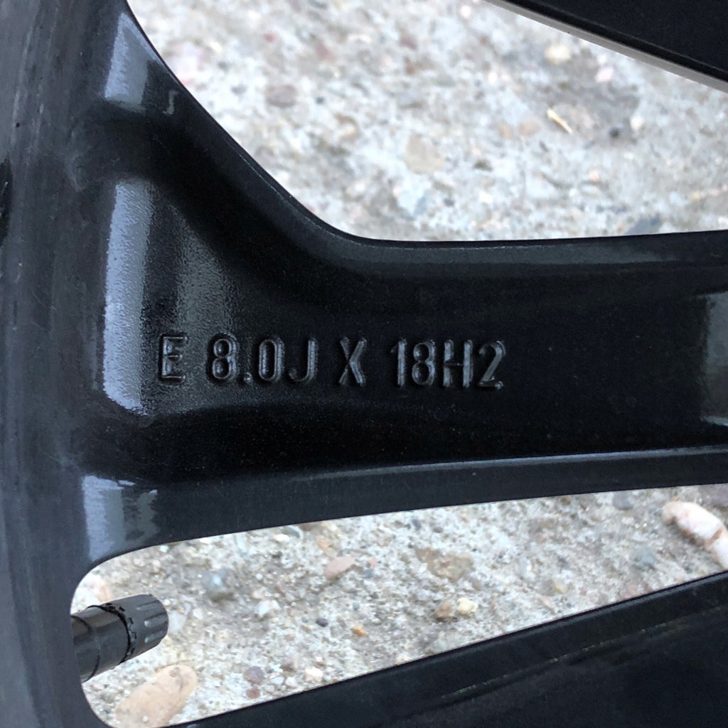 1x Alufelge 18 Zoll 8.0" 5x108 JX7B-17757-A Ford Mondeo Rim Wheel